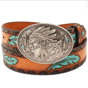 **ISO** Women's Ariat Feather Belt Medium